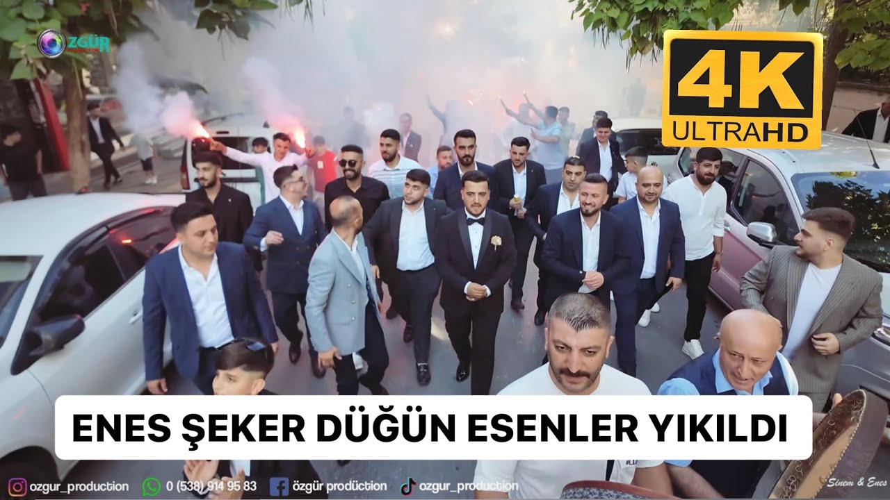 ENES ŞEKER DÜĞÜN ESENLER YIKILDI