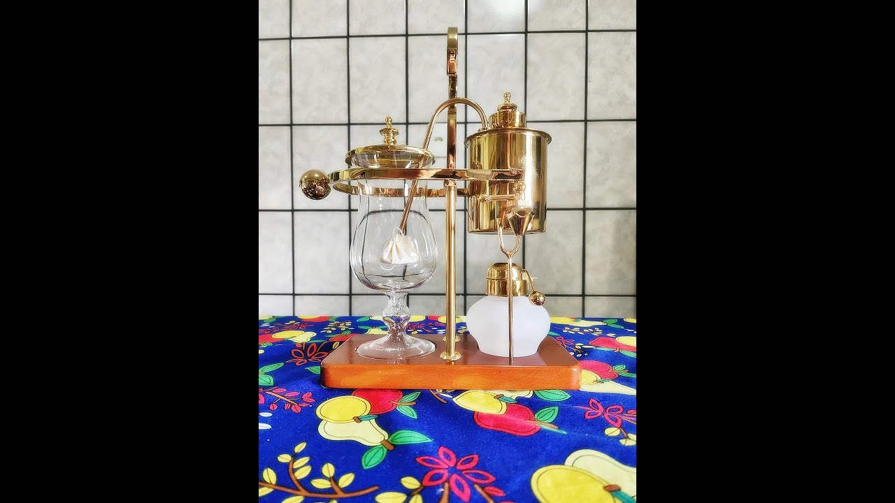 Cafeteira Belga - Sifão Cafeteira