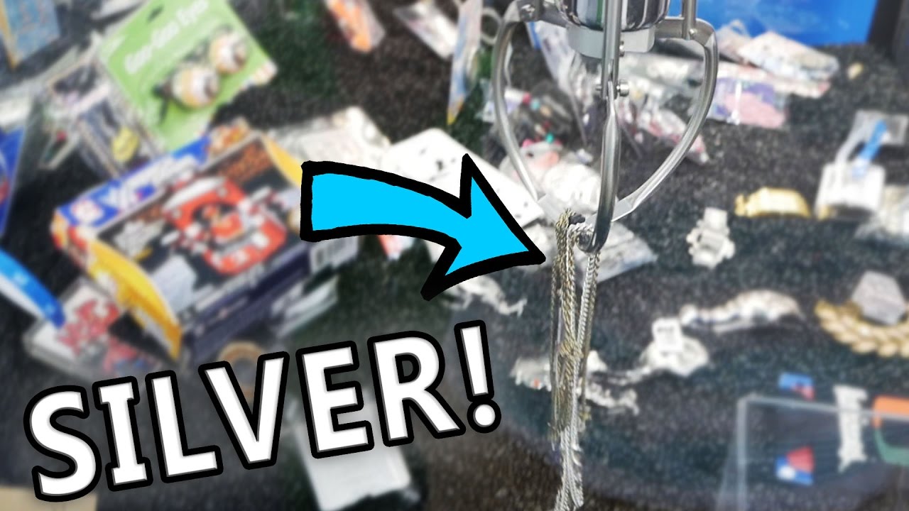 WINNING SILVER! | Jewelry Claw Machine Wins!