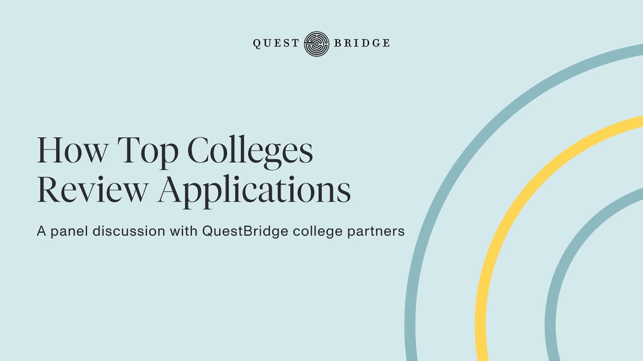 How Top Colleges Review Applications