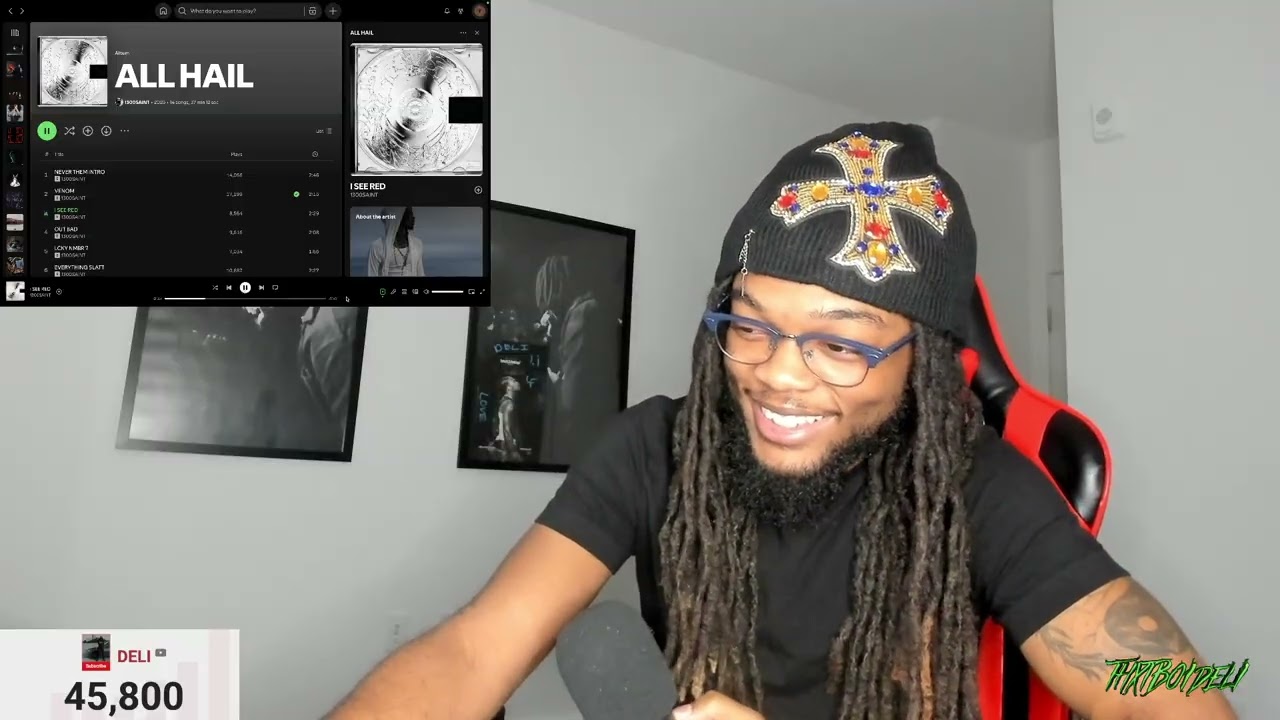 DELI Reacts to 1300SAINT - ALL HAIL