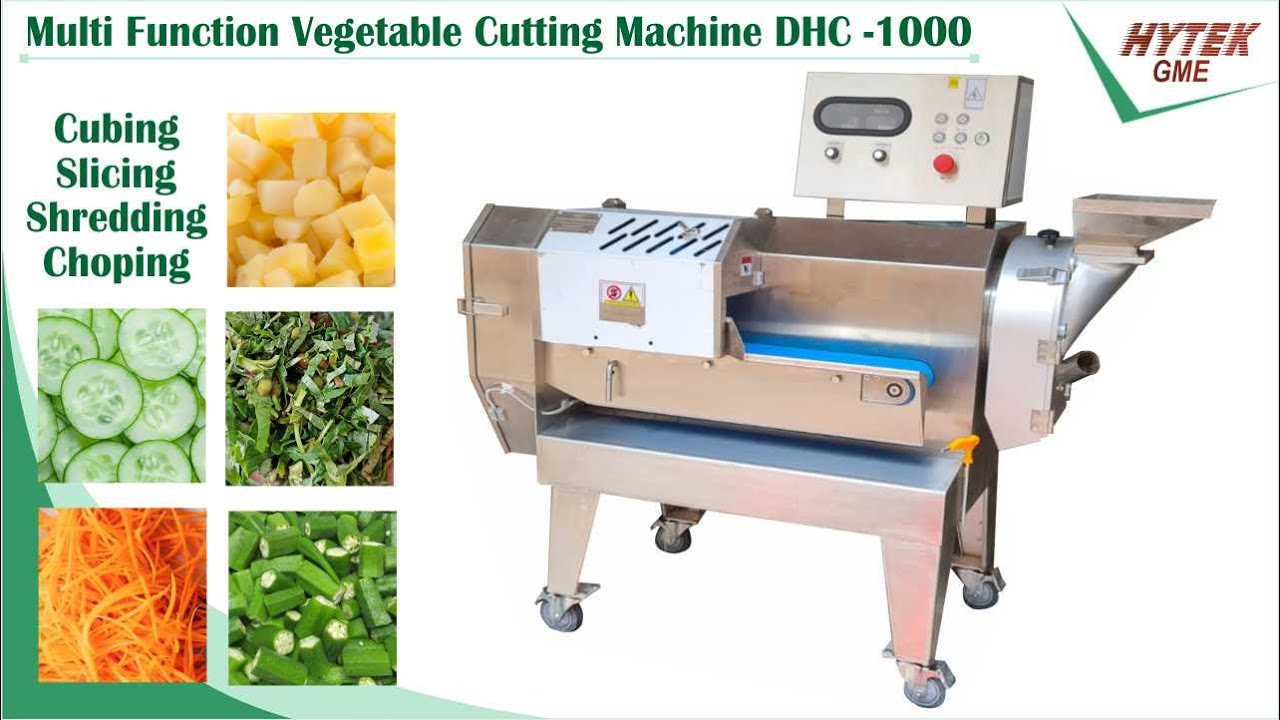 High Speed All Vegetables Cutting Machine Model DHC1000  | Automatic Vegetables Cutting Machine