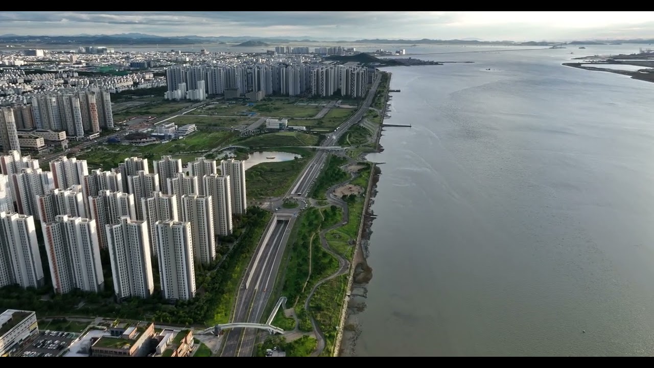 시흥 대야동에서 서해까지 물길 20km를 원테이크로 촬영하다