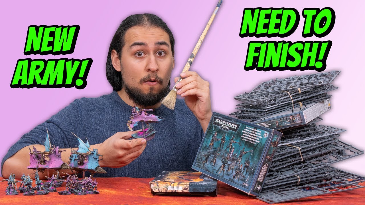 I NEED to Finish My New Army this Year!