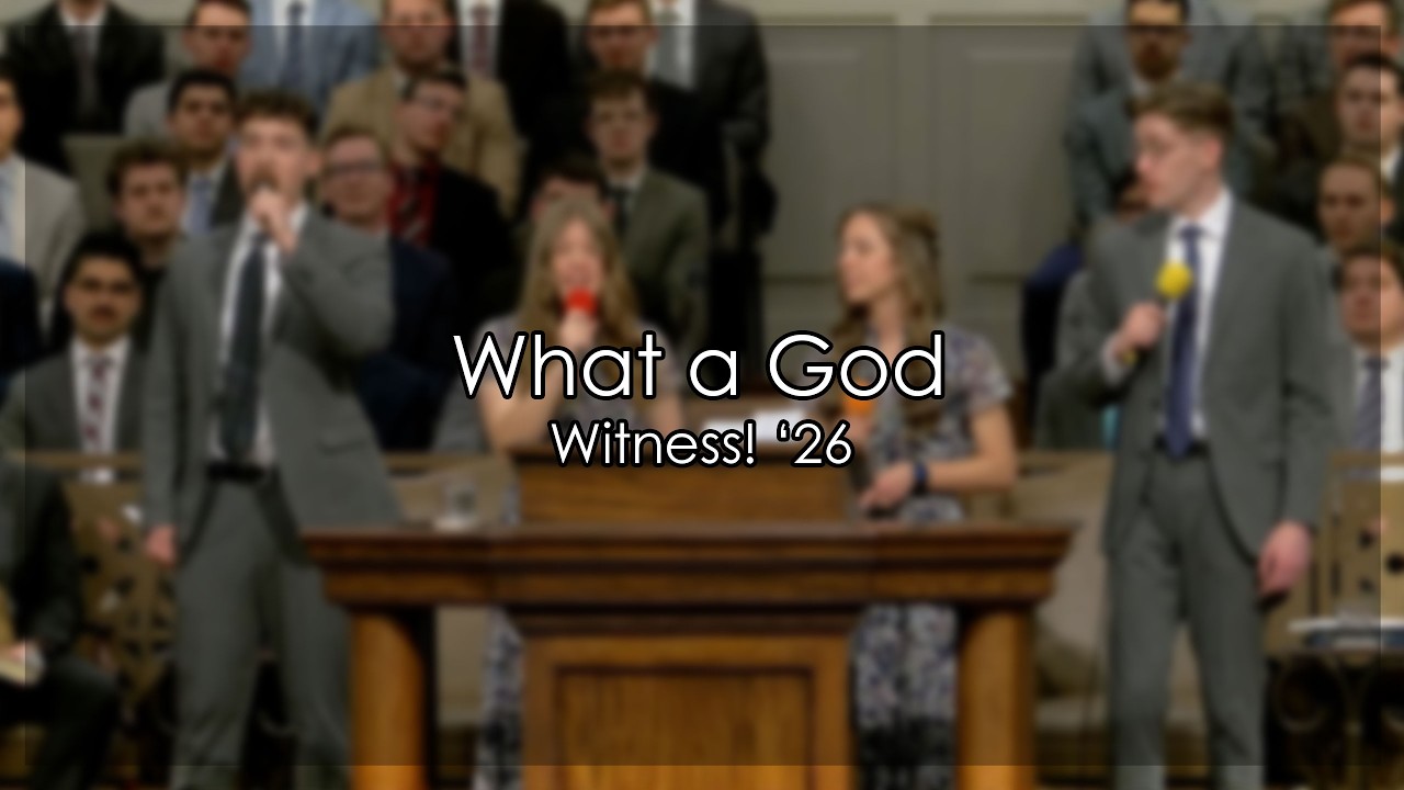 What a God - Witness '26 - Southwest Baptist Church