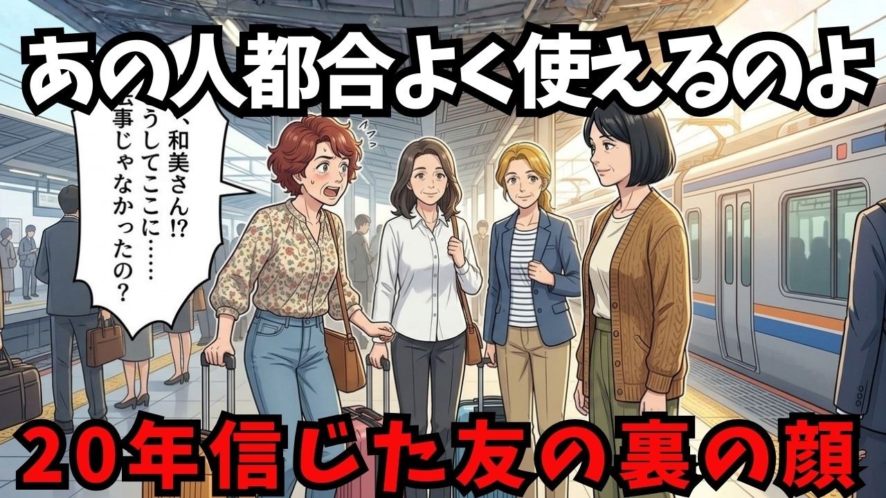 【漫画】架空の手配で裏切り女を成敗、当日の駅で地獄行き【リベンジ劇場】