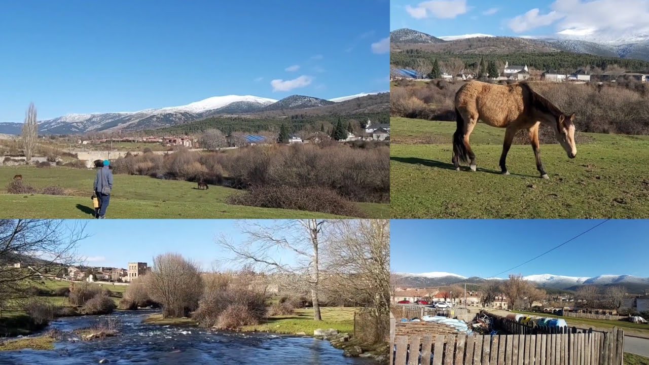 En este pueblito se siente mucha paz. Valsaín Segovia. A una hora y pico de Madrid
