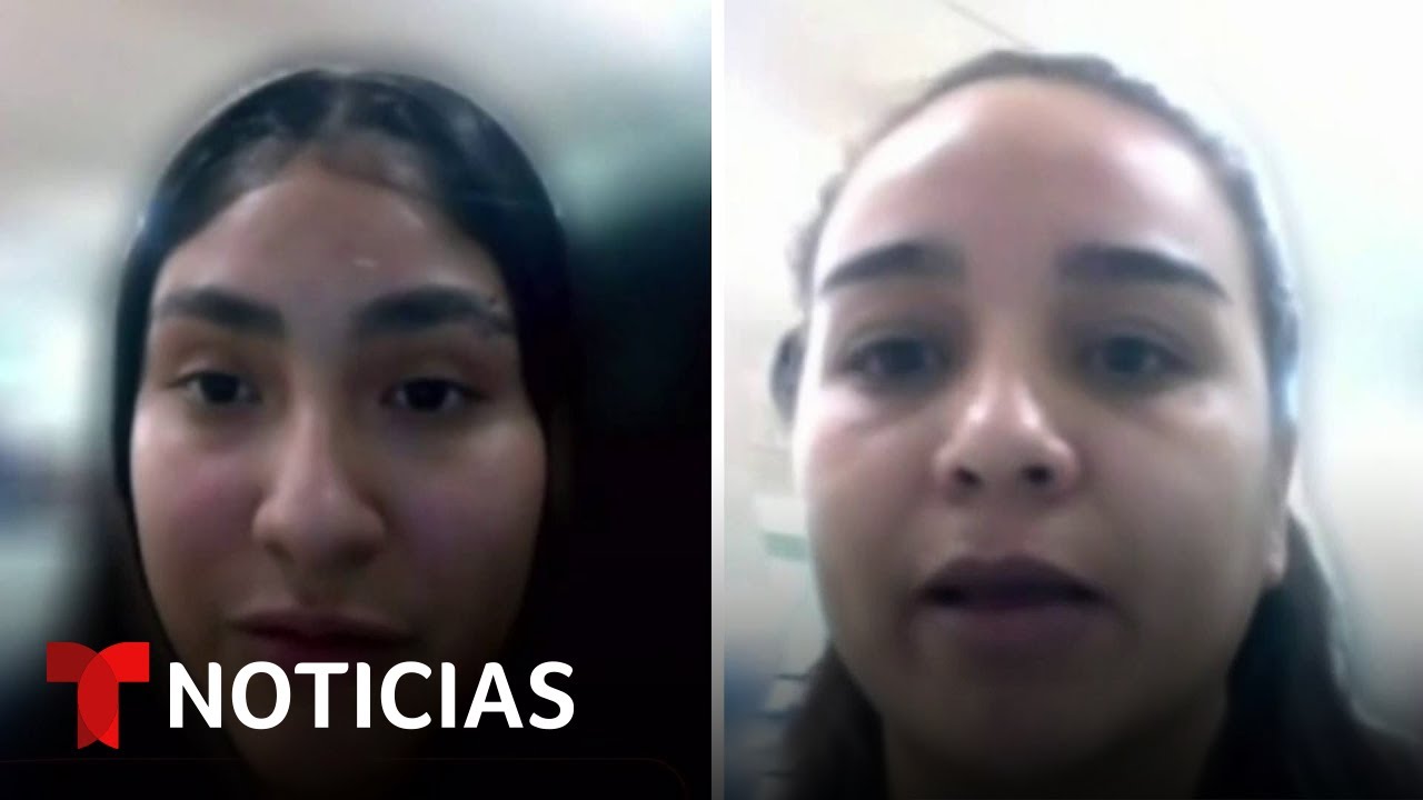 Hablamos con colombianas arrestadas por ICE acusadas de robos. Ellas lo niegan | Noticias Telemundo