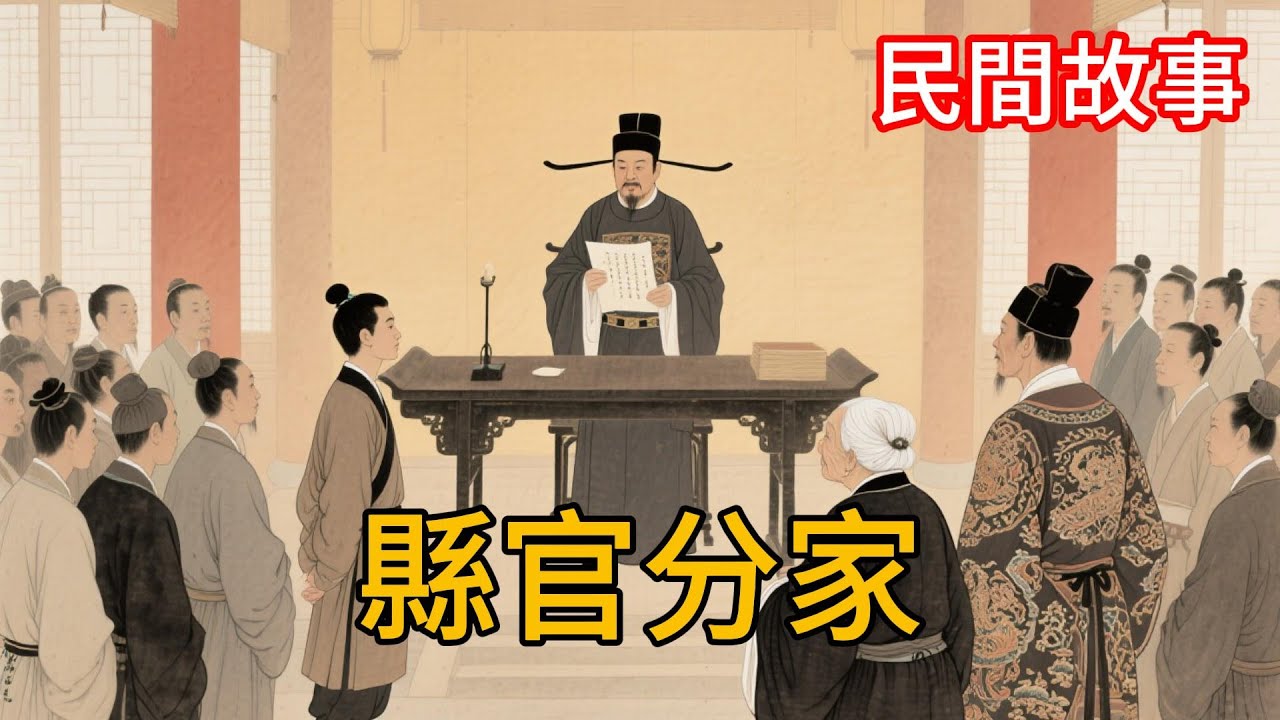 偏心後媽霸家產，清官一招「顛倒分」，老實人揚眉吐氣！#民间故事#故事頻道#听书#民間故事#有聲書#說書#睡前故事#情感