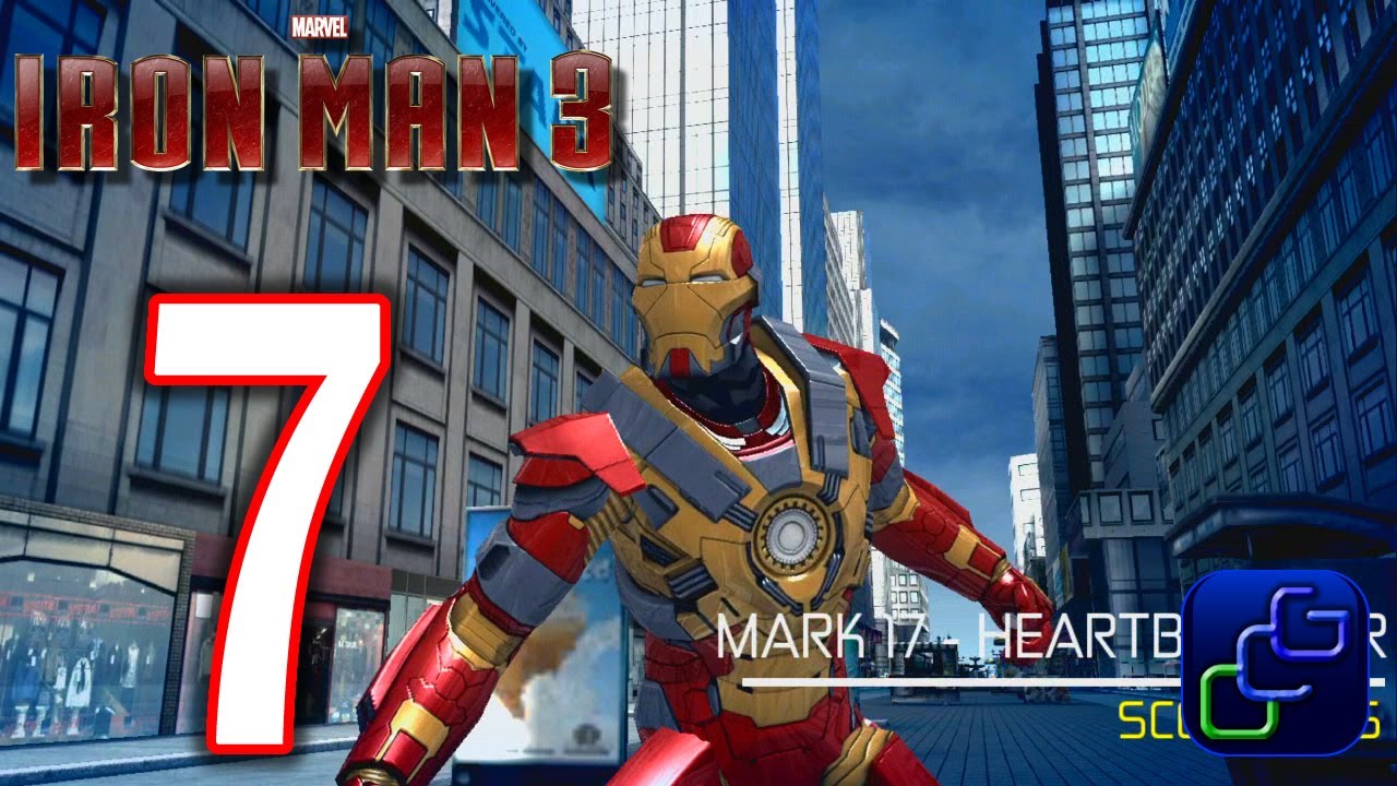 IRON MAN 3: The Official Game Android Walkthrough - Part 7 - Defeat Ezekiel Stane + MARK 17 Heartbreaker