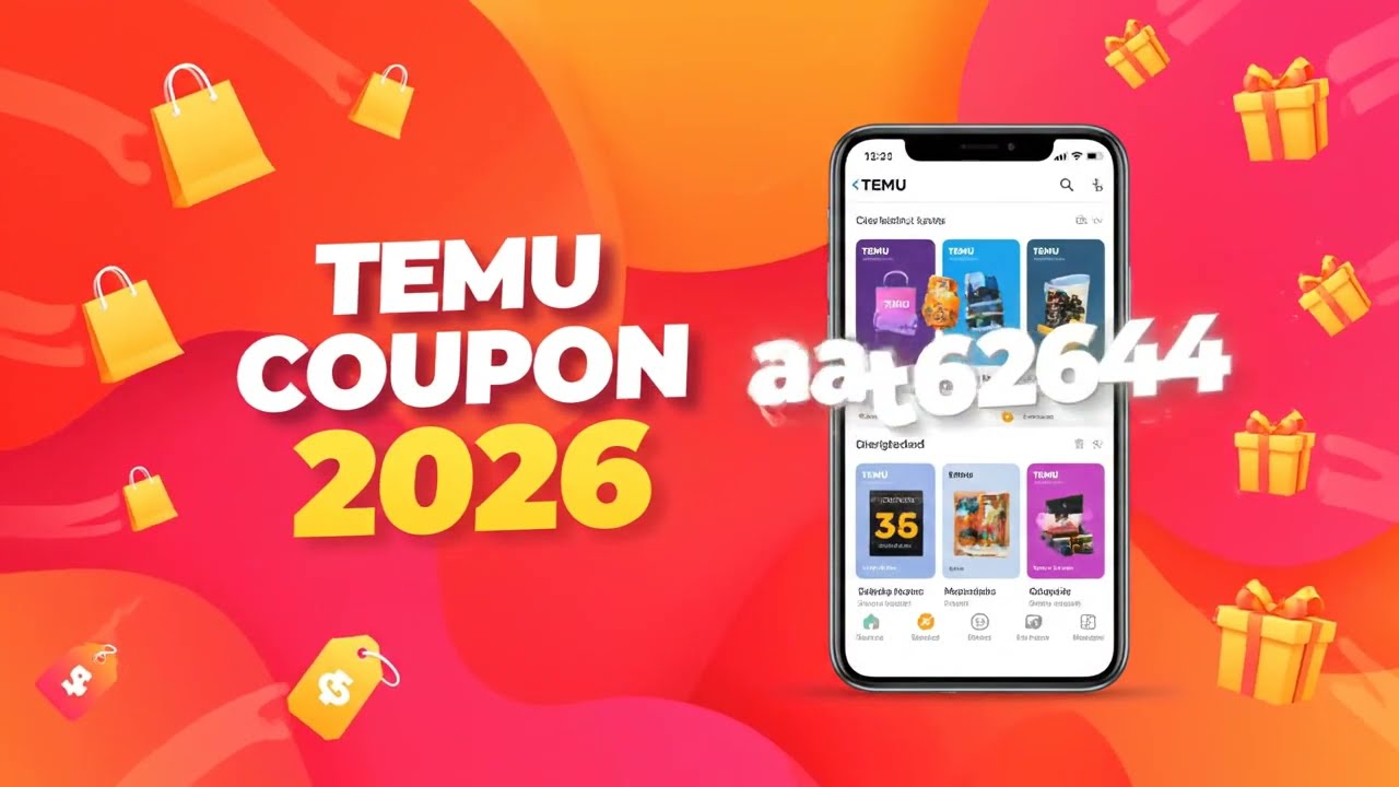 Temu Coupon Code 2026 (USA) 🔥 30% OFF New Users | aat62644 VERIFIED 