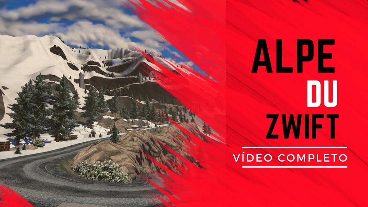 ⚠️SUBINDO O ALPE DU ZWIFT🚵‍♂️ - VÍDEO COMPLETO
