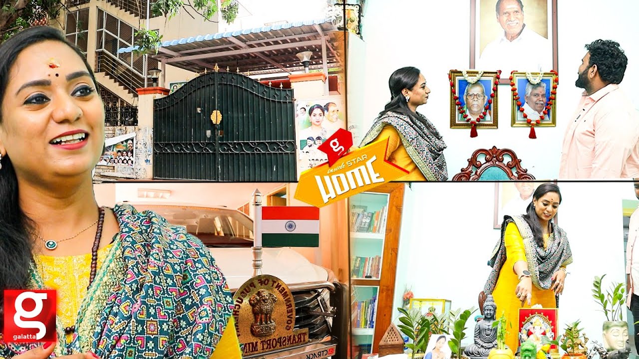 Pondicherry Transport Minister வீடா இது 😱 இவ்ளோ Simple-ஆ.. அழகா இருக்கே😍 Chandira Priyanga Home Tour
