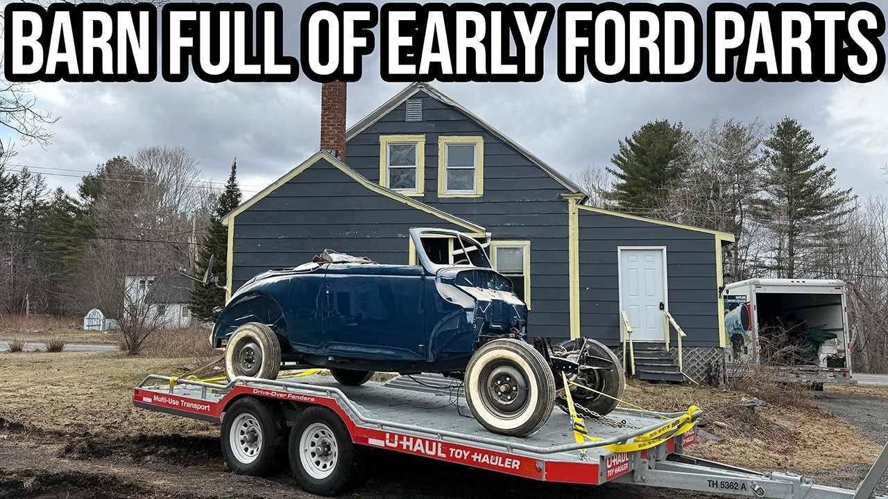 We Bought A Maine Barn Full of Old Ford Parts!!