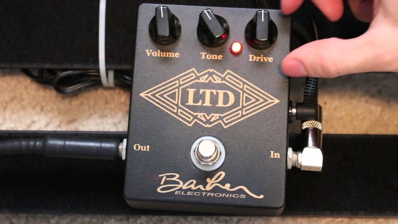 Vintage Vibes Guitar Pedal Reviews - LTD Barber