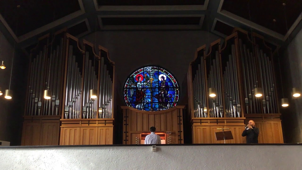Konsert med Tormod Åsgård, trompet og Gunnar Petersen-Øverleir, orgel. Røa kirke 29 mars 2020