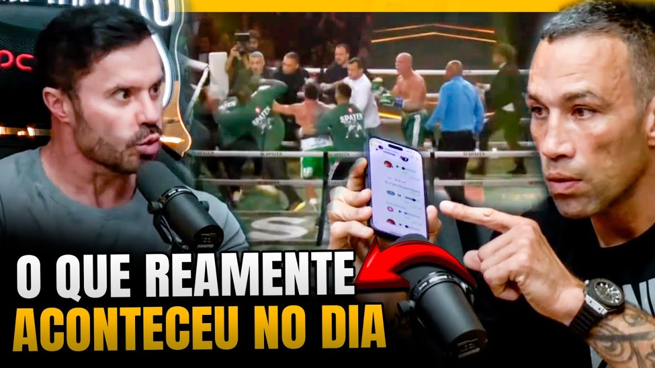 WERDUM ESCLARECE para CARINANI o que REALMENTE ACONTECEU na LUTA POPÓ x WANDERLEI SILVA