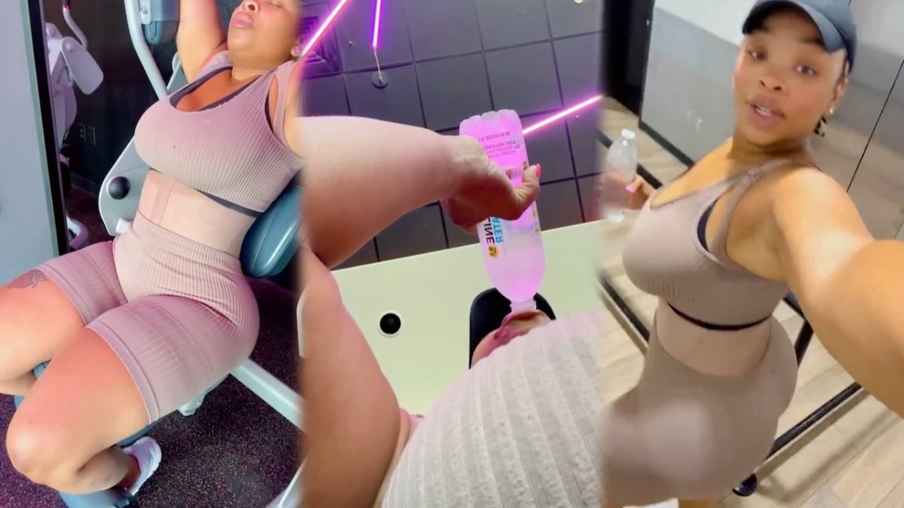 Gym🏋️&zwj;♀️ Session With 🔥Therealbellatrice😍 Workout LIVE 8/17/2025