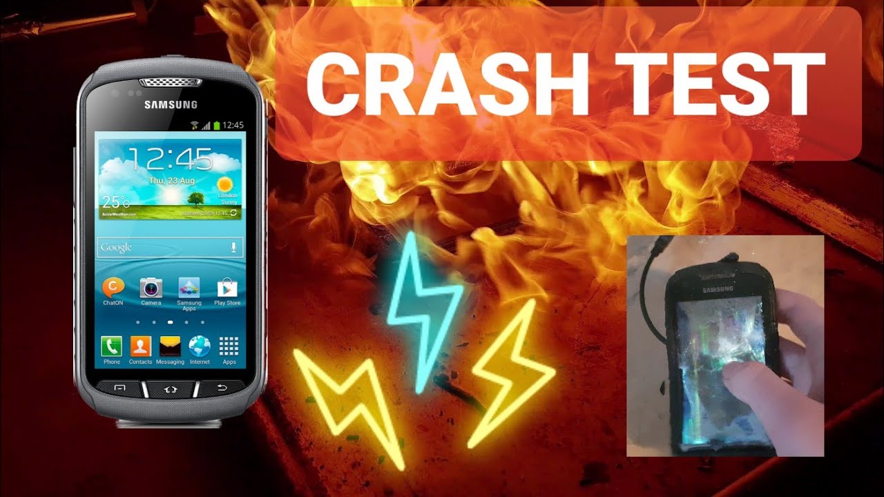SAMSUNG GALAXY X COVER CRASH TEST 🔥