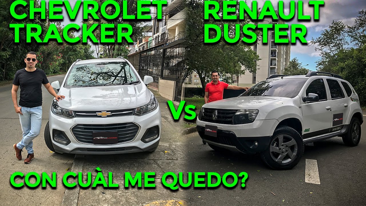 🔥Chevrolet Tracker Vs Renault Duster🔥CON CUÀL ME QUEDO🔥AutoLatino🔥