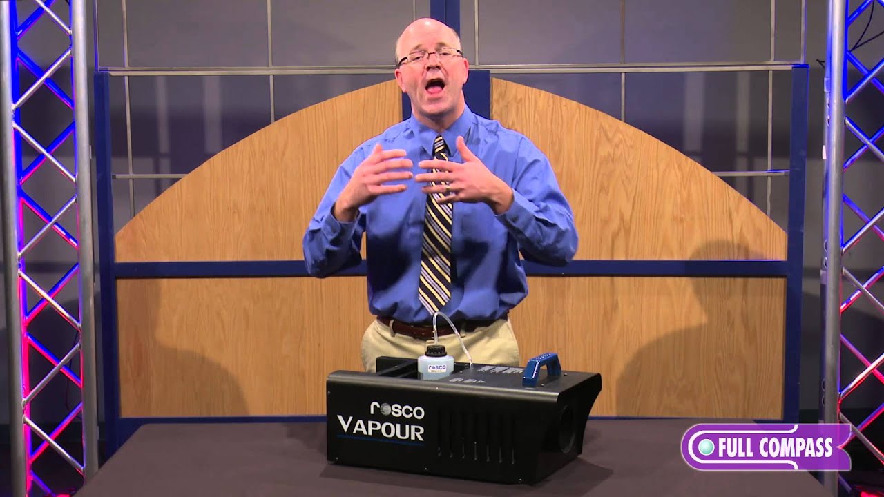 Rosco Laboratories Vapour 120V Fog Machine Overview | Full Compass