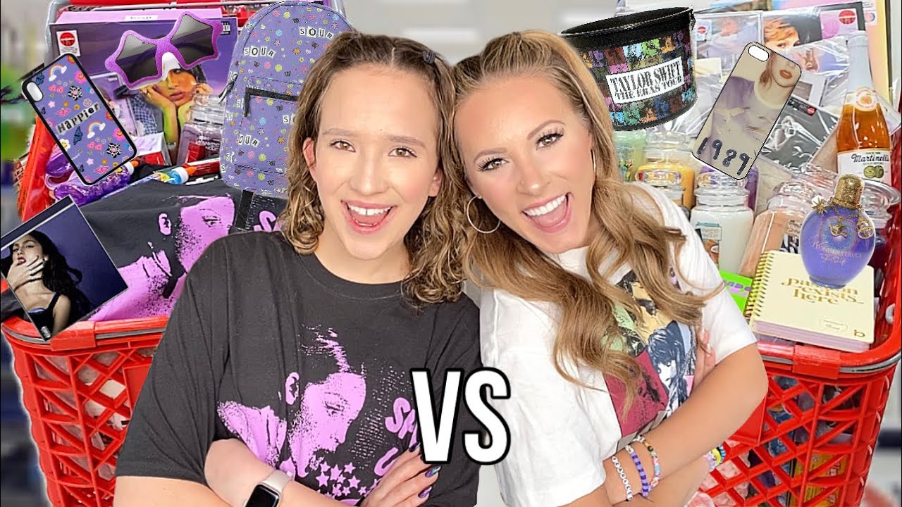 Тейлор Свифт 🫶🏼✨ против Оливии Родриго ⭐️💜Target Shopping Challenge