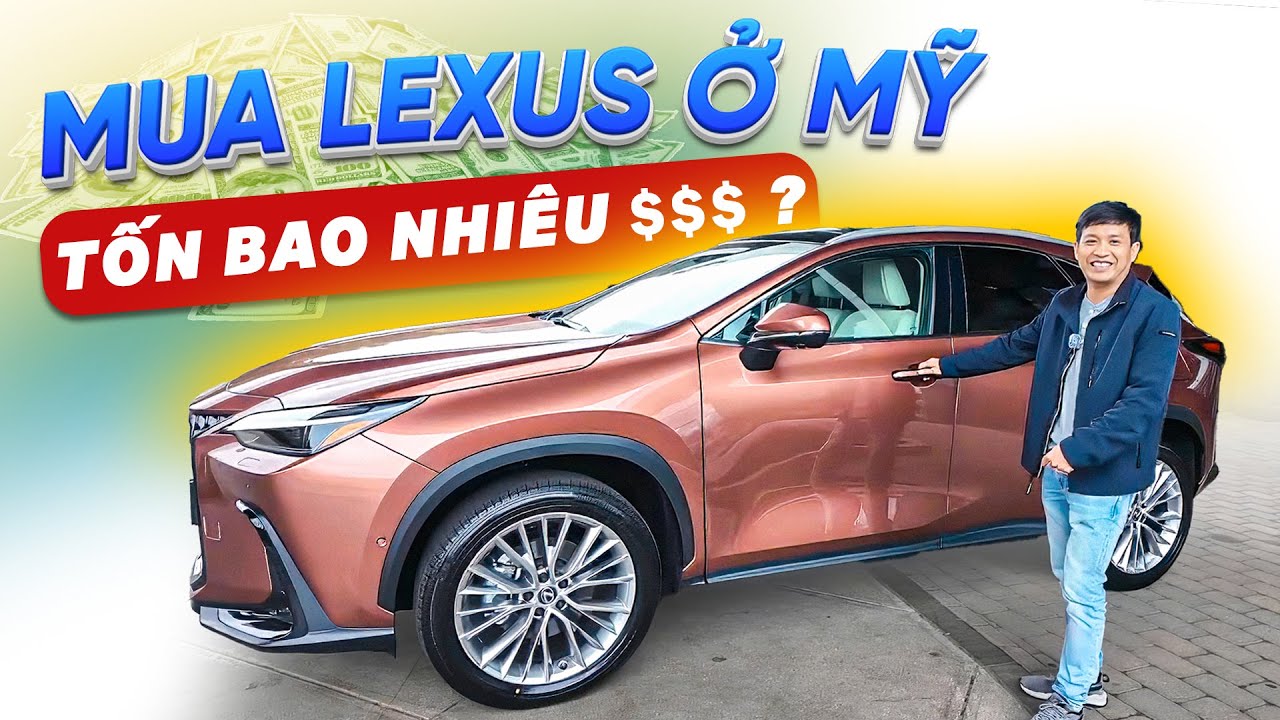 Mua xe Lexus Ở Mỹ tốn BAO NHIÊU TIỀN và bữa ăn ngon của chủ quán người VIỆT NAM