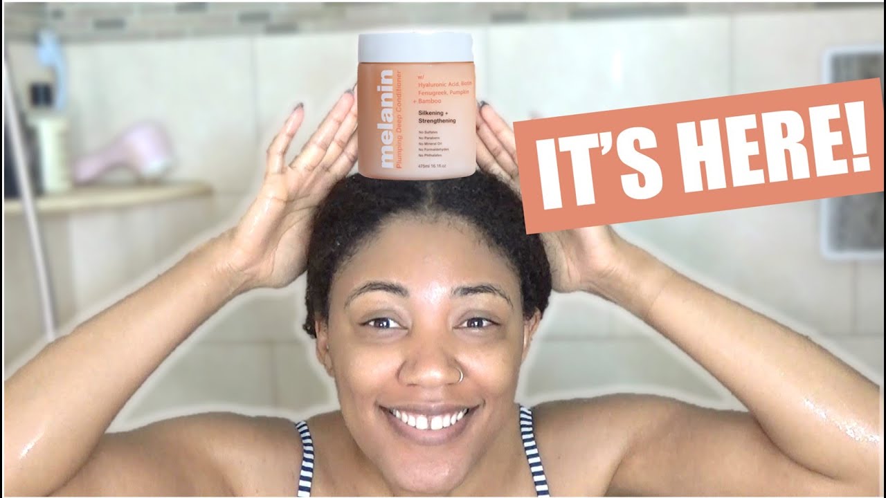 A PLUMPING Deep Conditioner | Melanin Hair Care