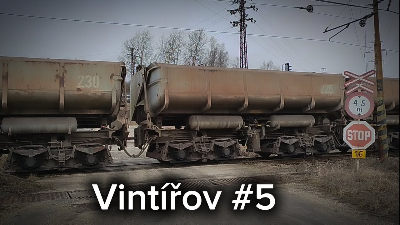 Železniční přejezd Vintířov #5 (vlečka) / Railroad Crossing Vintířov #5 