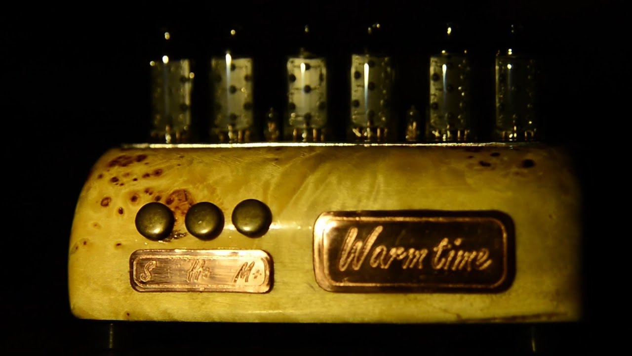 Самые теплые ламповые часы. Нумитроны ИВ-16. The warmest tube clock. IV-16 numitrons.