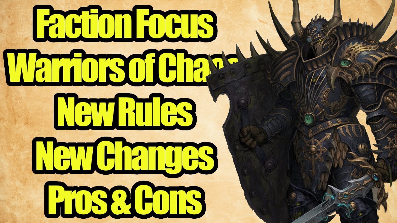 Faction Focus - Warriors of Chaos - Rules, Roster & More - Warhammer The Old World - Fantasy