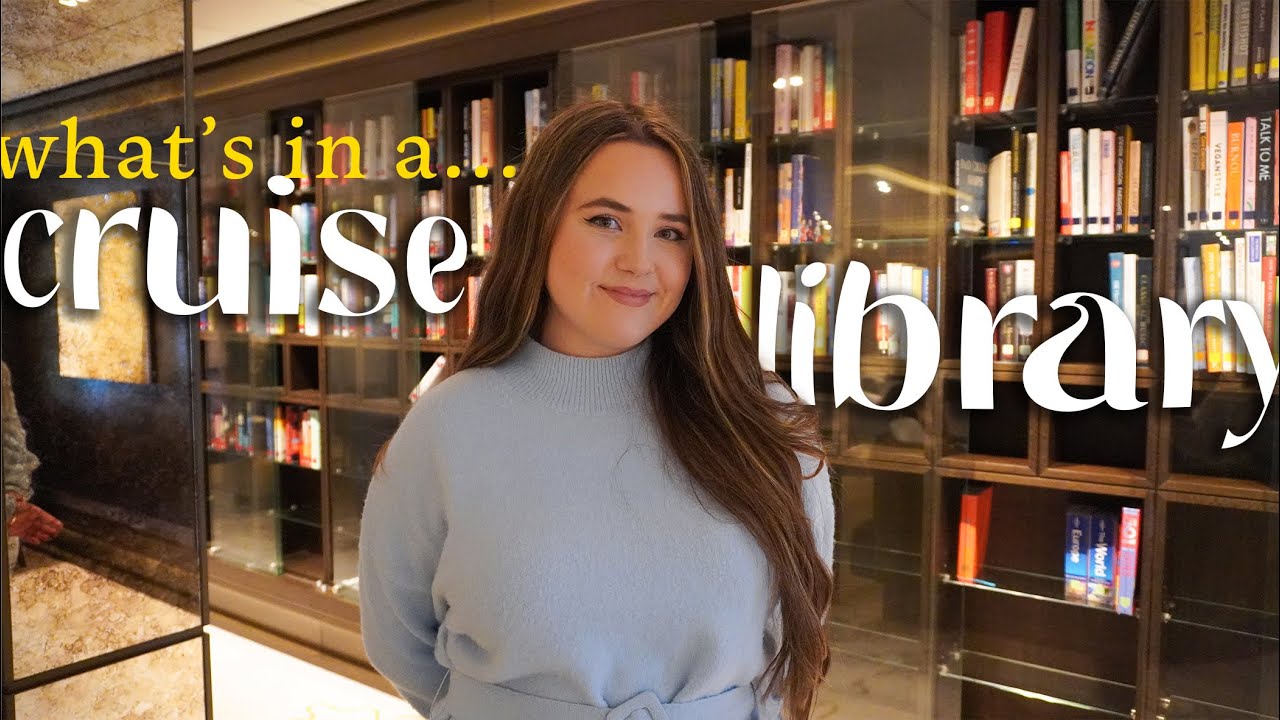 what's in a cruise ship library?