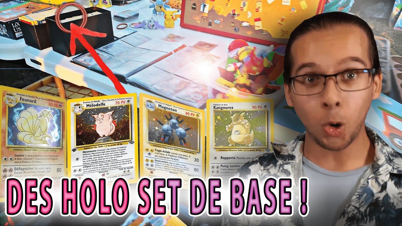 Tu veux des cartes Pokémon RARE & CHÈRE ?! VAS VITE EN BROCANTE !