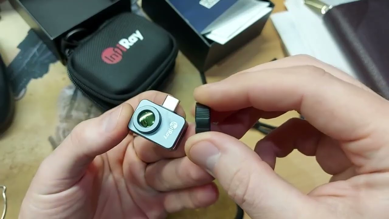 Тепловизор InfiRay P2 PRO с макро линзой Для ремонта электроники, сантехники, электрики. Обзор Отзыв