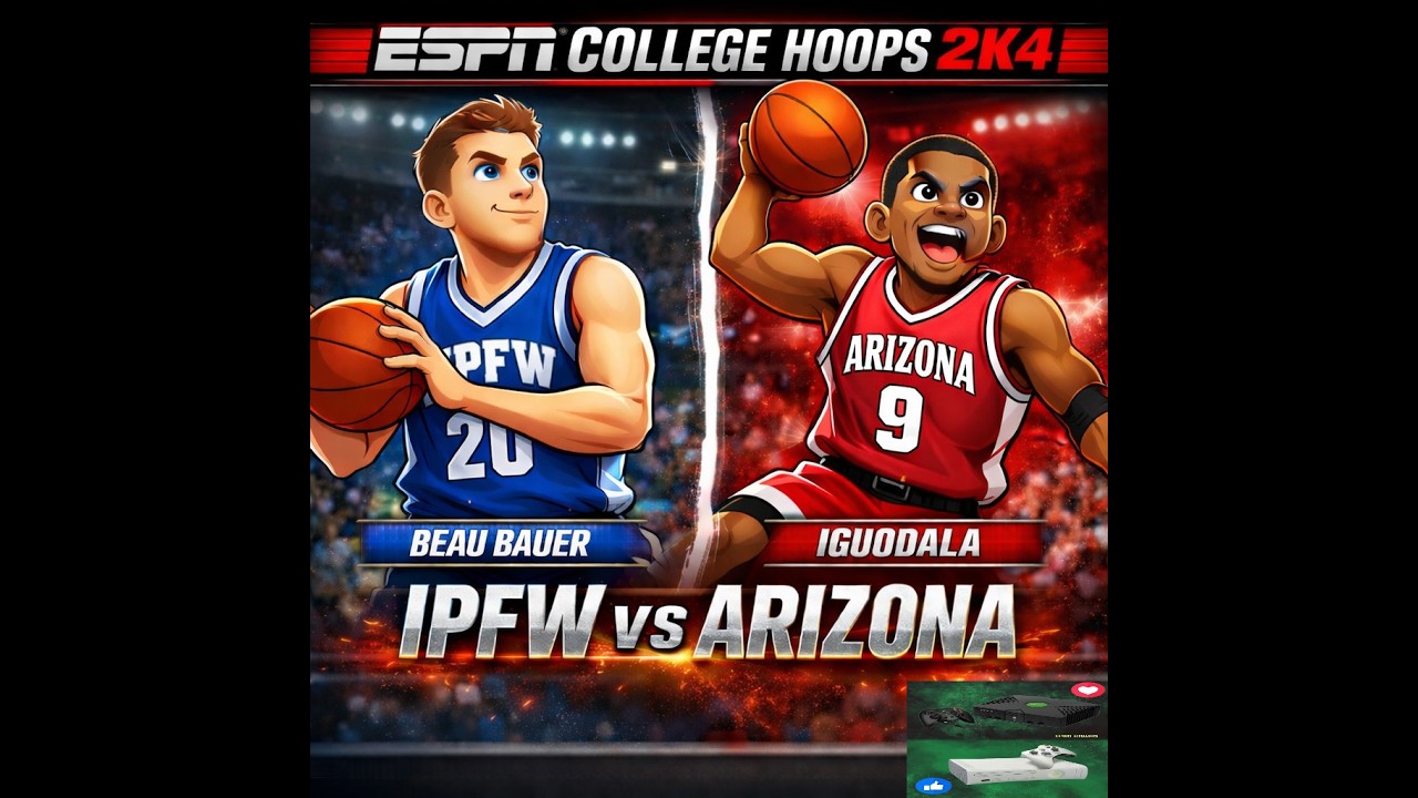 ESPN COLLEGE HOOPS2K4 GAMEPLAY ON RGH XBOX 360 480P 