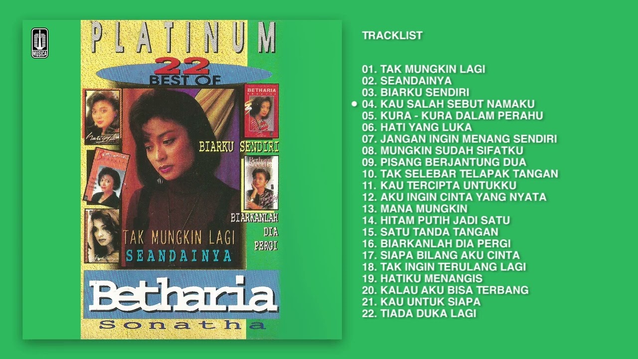 Betharia Sonatha - Album 22 Best Platinum | Audio HQ