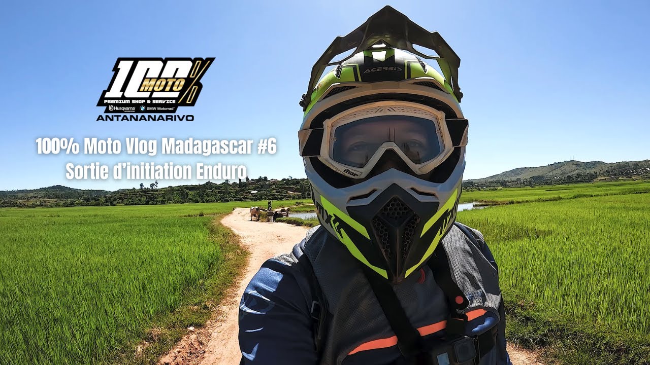 100% Moto Vlog Madagascar #6 - Sortie d'initiation enduro