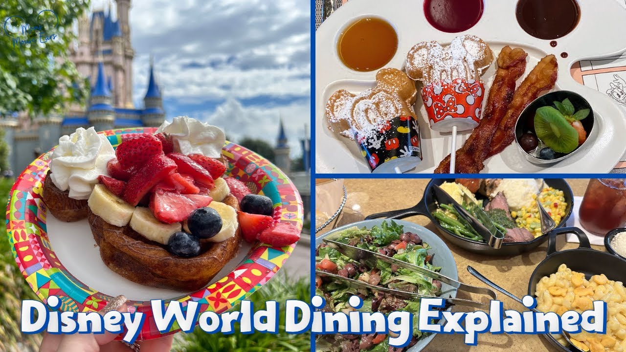 Disney World Dining Explained | Planning Your Meal Options at WDW