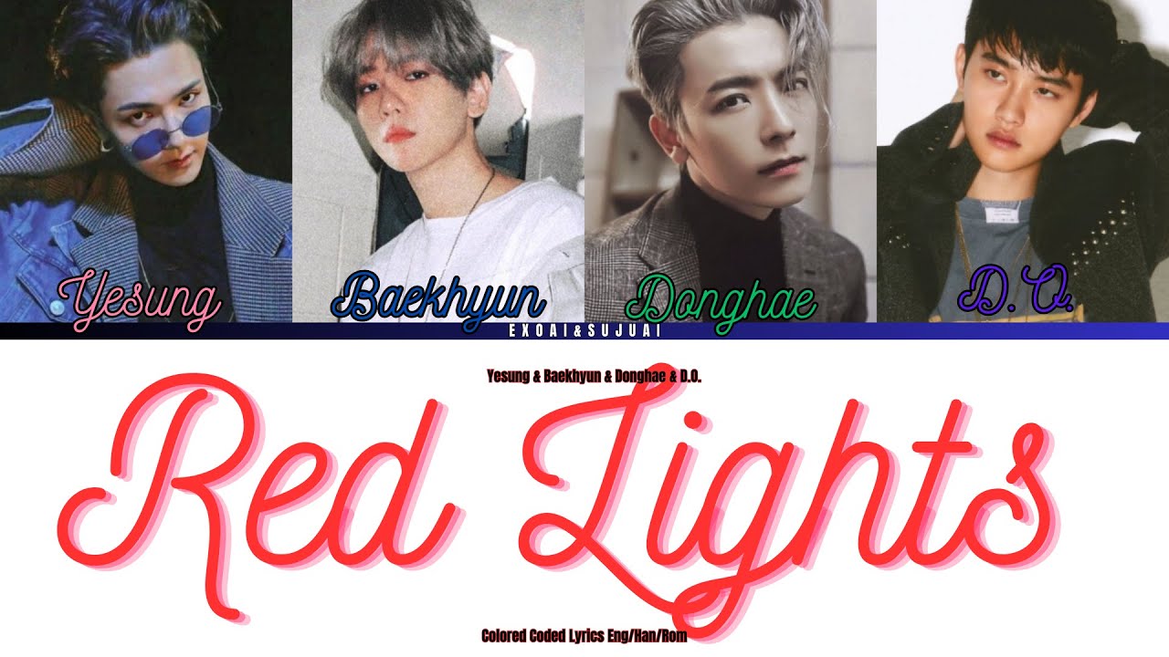 Red Lights(Stray Kids)  EXO AI Cover (Baekhyun & D.O.) & Super Junior AI Cover (Yesung & Donghae)