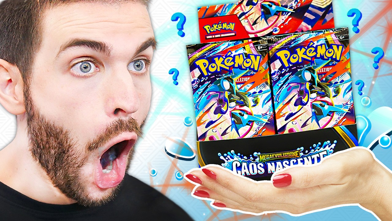 APRO IL NUOVO BOX DA 36 BUSTINE POKEMON CAOS NASCENTE!