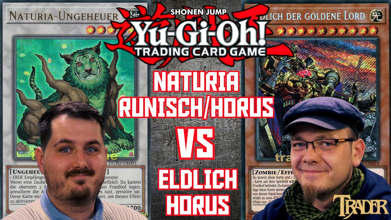 YuGiOh Naturia Runick Horus VS Eldlich Horus deutsch | Stream Duell 749 | Trader | Master Duel 2024