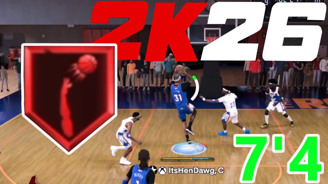 Nobody Can Stop This 7'4 Legend Float Game Build in NBA2K26…
