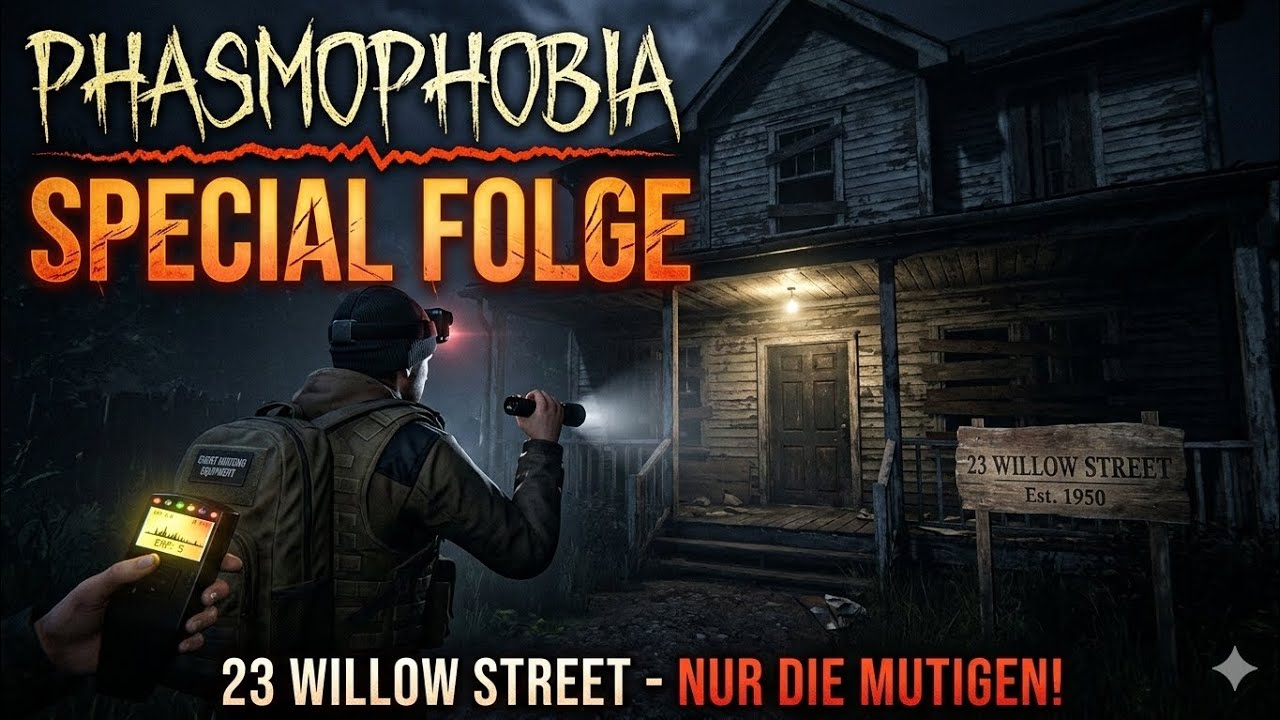 Special folge Phasmophobia mit @JusticeNoJoke 