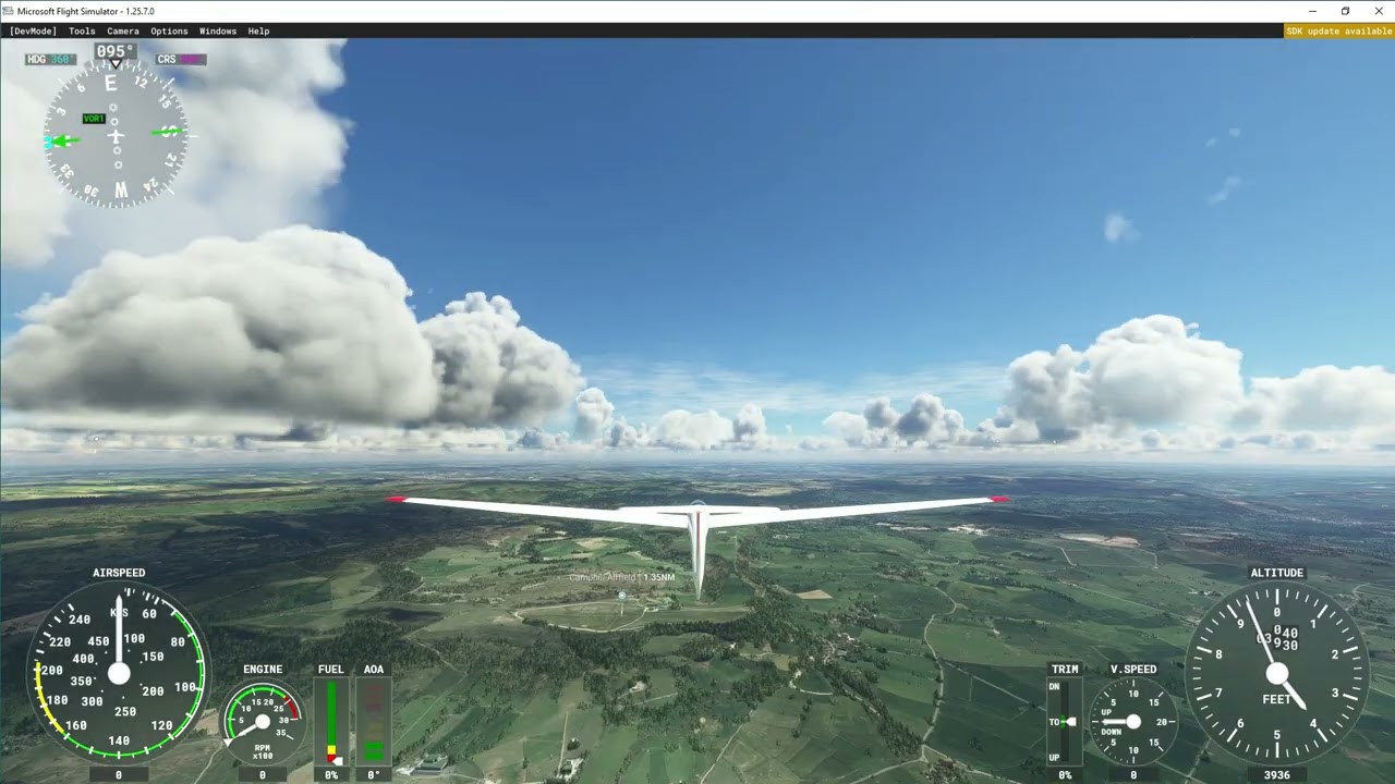 Thermals and Cloud Formation and lifecycle in MSFS 2020