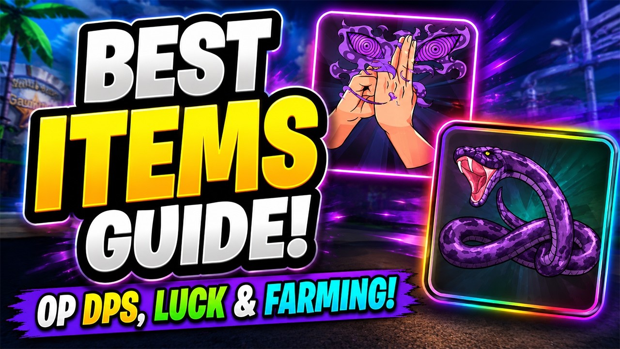 BEST ITEMS in ANIME WARRIORS 3 Roblox - OP DPS, Luck and Farming Guide