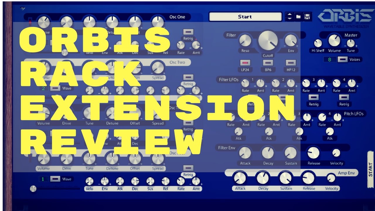 Review Orbis 80s Synth Reason Rack Extension