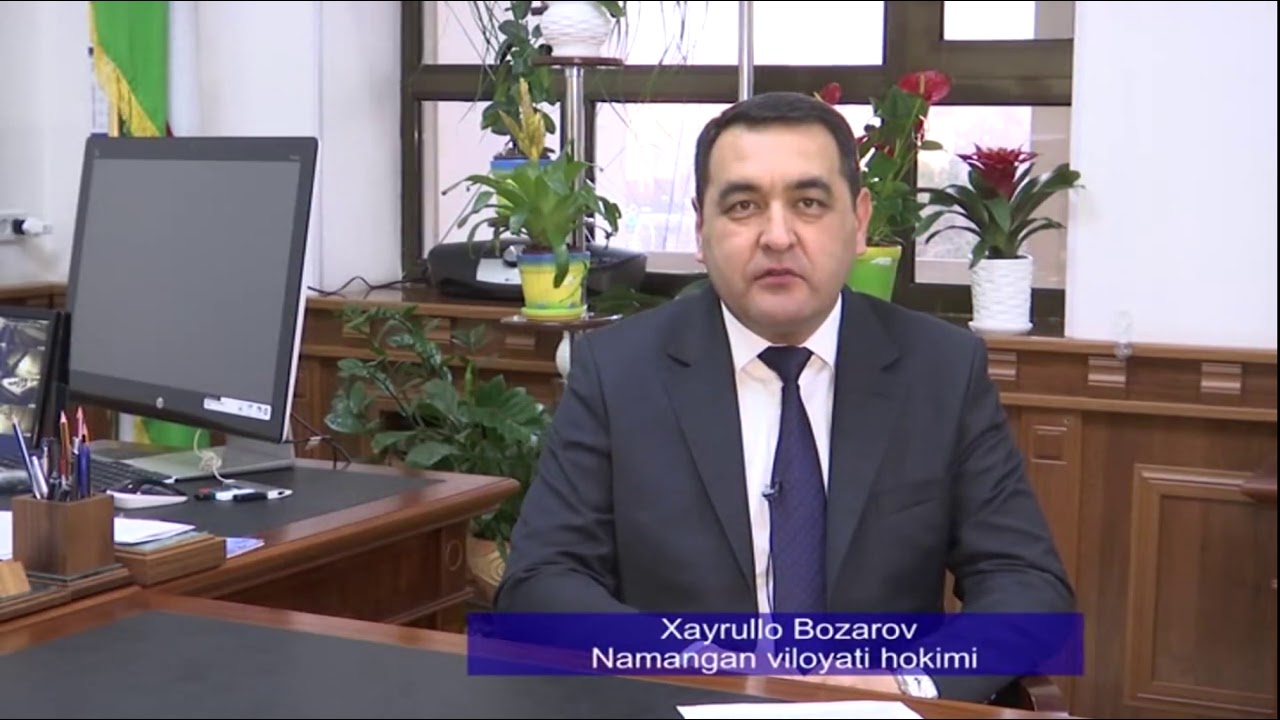 Namangan Hokimining chet eldagi yoshlarga murojaati