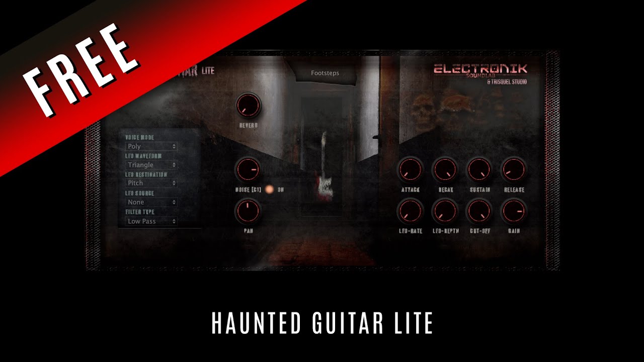 Haunted Guitar Lite &bull; Electronik Sound Lab &bull; All 8 Factory Presets &bull; Free VST &bull; Halloween VST