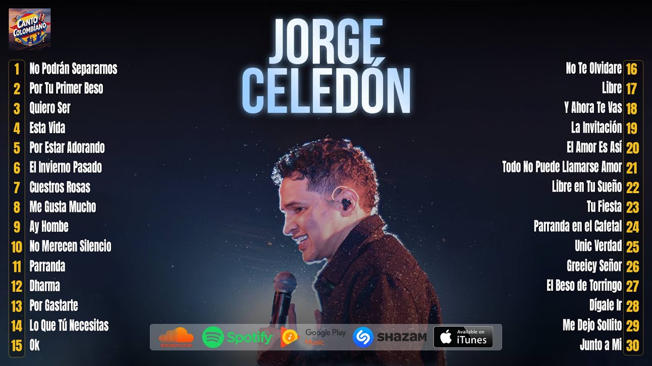 Jorge Celedón - MEGA MIX 2025🎶 Las Canciones Más Pegadas