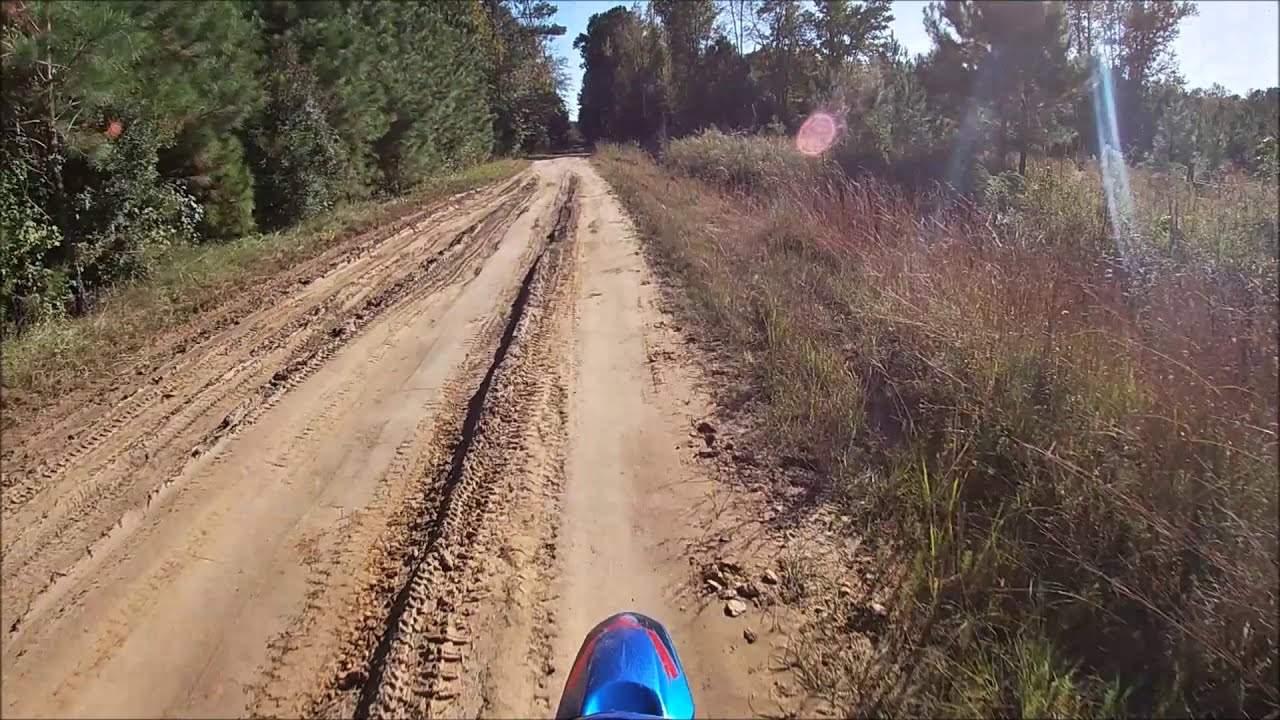 Rough Dirt Roads On The Tbr7 250cc